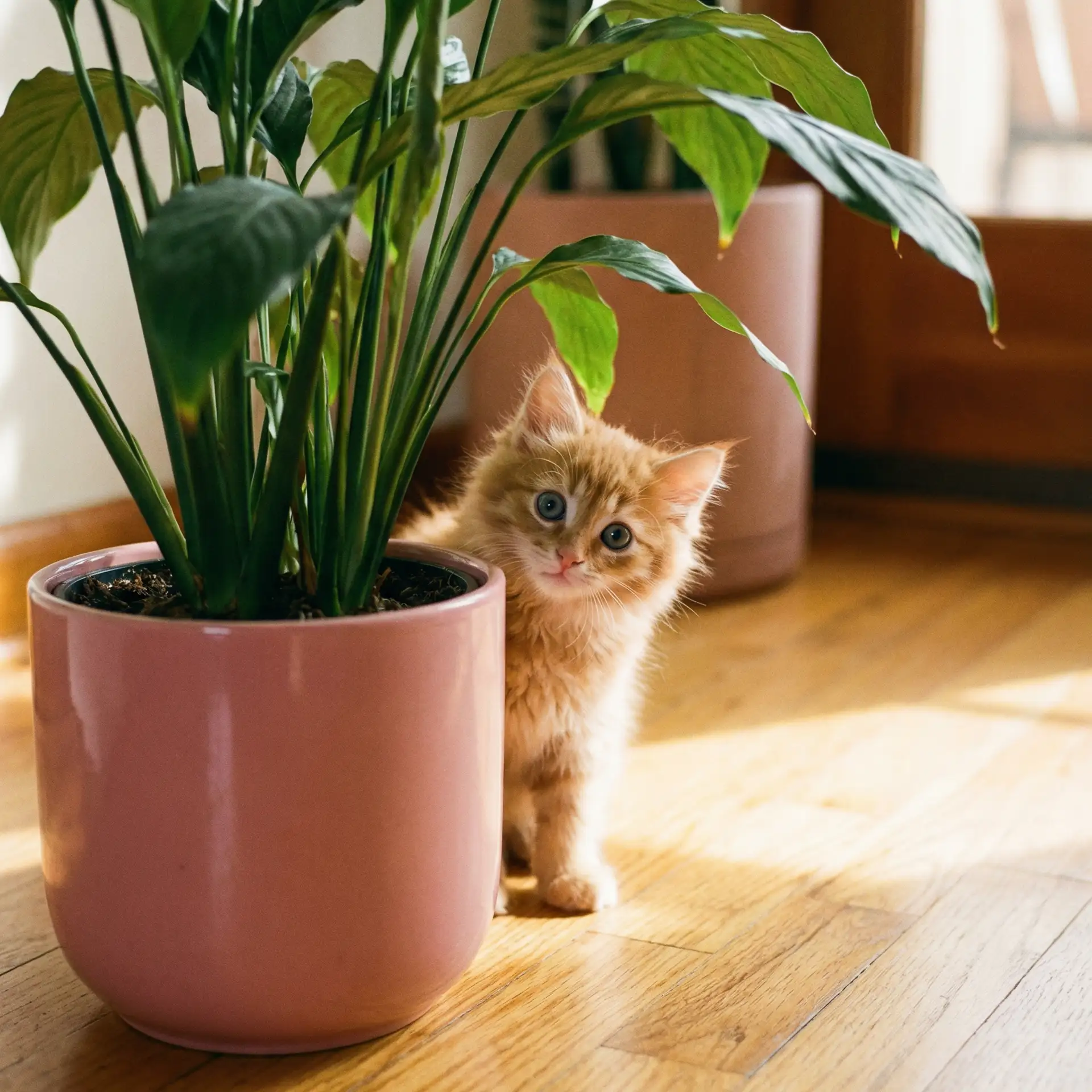 小猫从花盆后探头 - 吐槽大会第五季